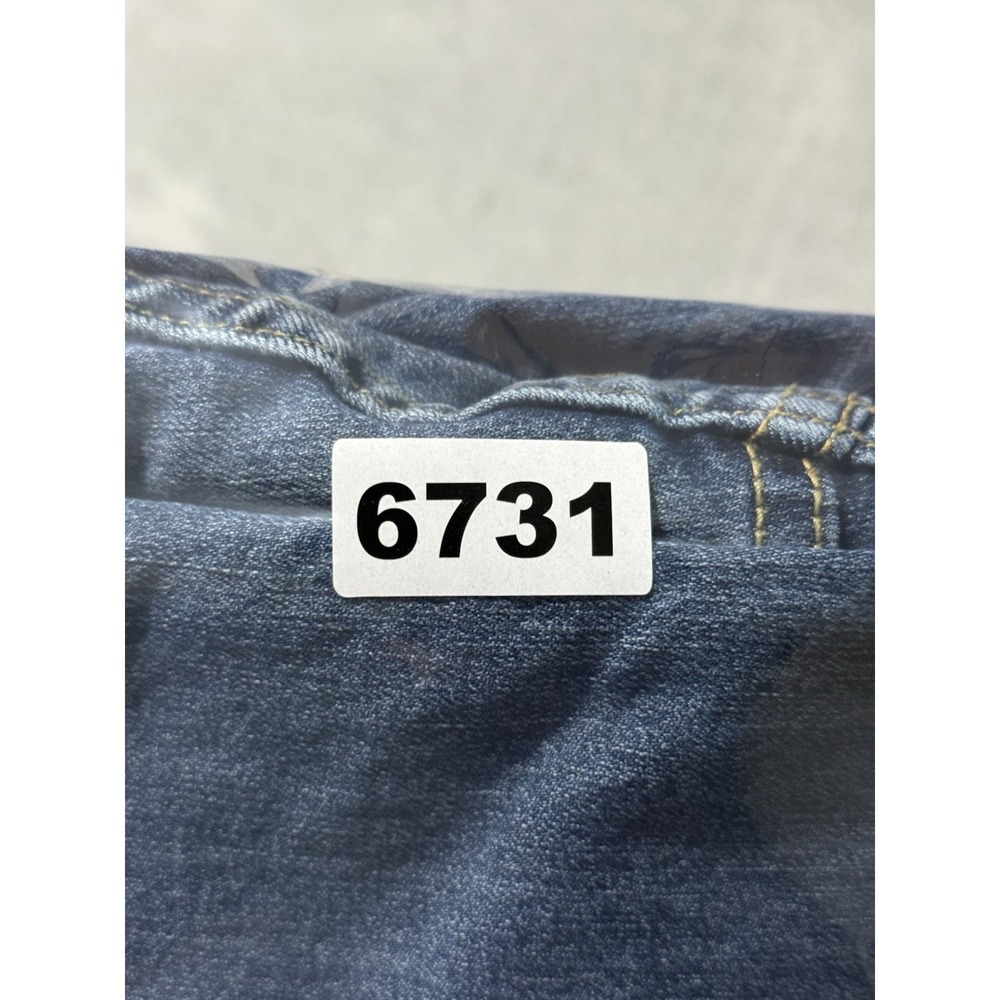 Arizona Jeans Womens 34x29.5 Blue Low Rise Bootcut Stretch Denim - Picture 9 of 9